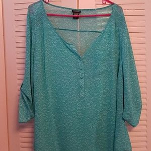 Torrid Size 1 Bird Blouse